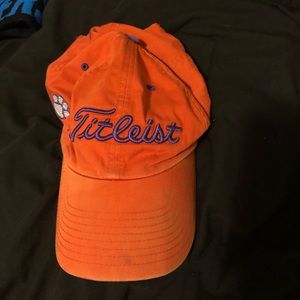 Titleist Clemson golf hat